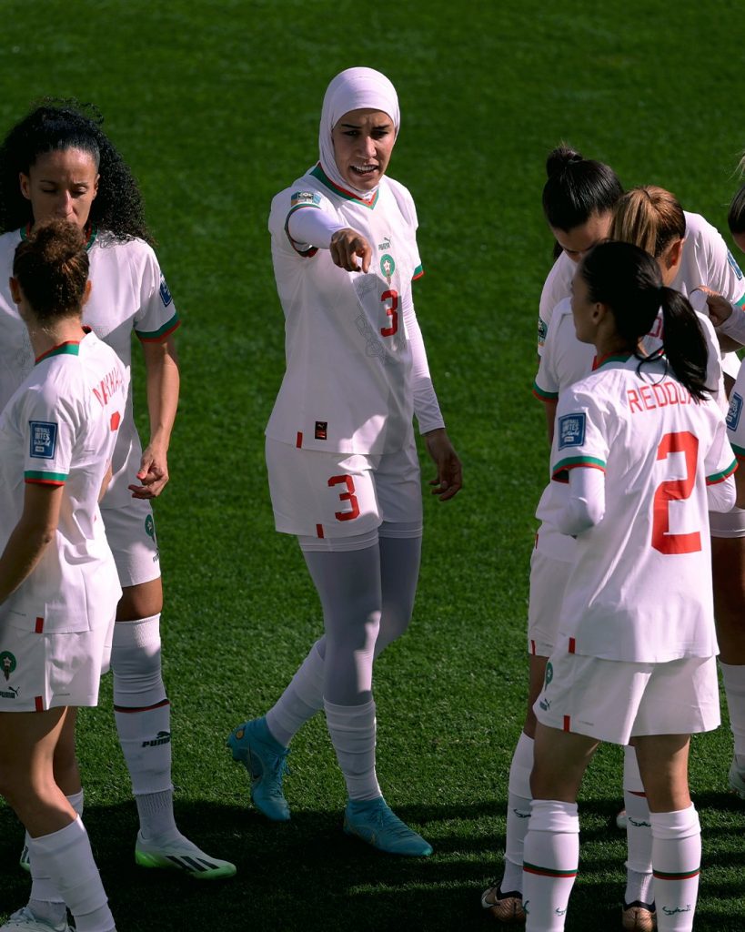 تاریخسازی اولین زن باحجاب جام جهانی زنان در بستر آزادی