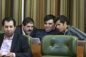 هادی ساعی - حسین رضازاده - عباس جدیدی در شورای شهر تهران