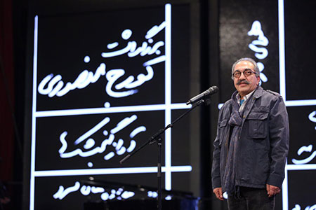 تورج منصوری در افتتاحیه فیلم فجر