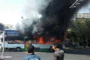تصویر میرحسین موسوی در فیلم ماه گرفتگی