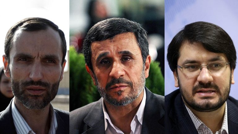 مهرداد بذرپاش - محمود احمدی نژاد - حمید بقایی
