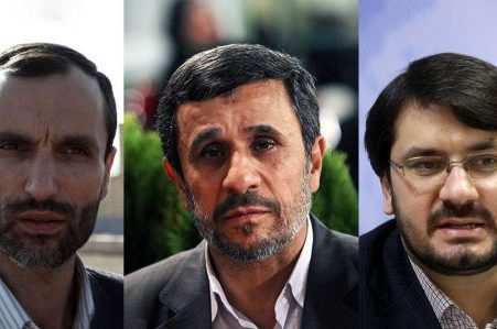 مهرداد بذرپاش - محمود احمدی نژاد - حمید بقایی