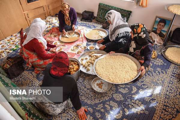 آیین سنتی «مارمه» در آستانه نوروز- مازندران