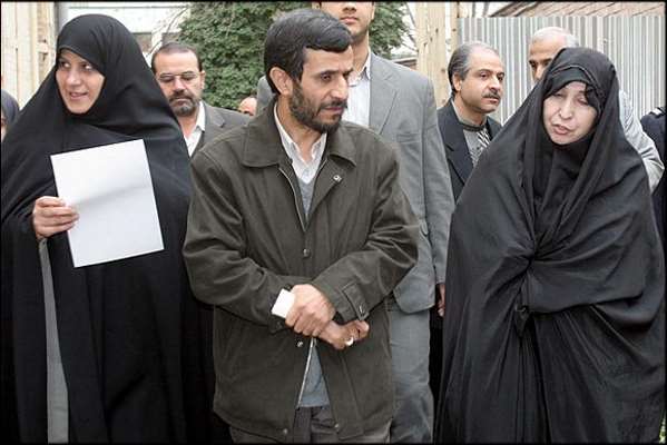 زهرا رهنورد و محمود احمدی نژاد، دهه‌ی هشتاد