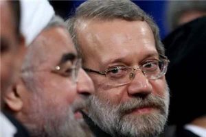 علی لاریجانی - حسن روحانی