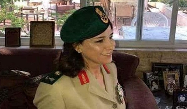 اولین سرلشکر زن در ارتش سوریه