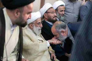 حسام الدین آشنا - آیت الله جنتی