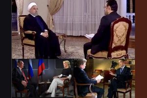 چرا صندلی خبرنگار و رییس جمهور متفاوت بود؟