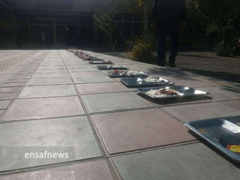 اعتراض دانشجویان دانشگاه تهران به کیفیت غذا