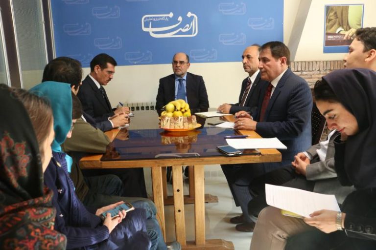 گزارش تصویری | بازدید سفیر افغانستان از انصاف نیوز