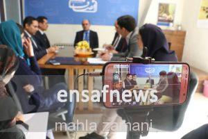 گزارش تصویری | بازدید سفیر افغانستان از انصاف نیوز