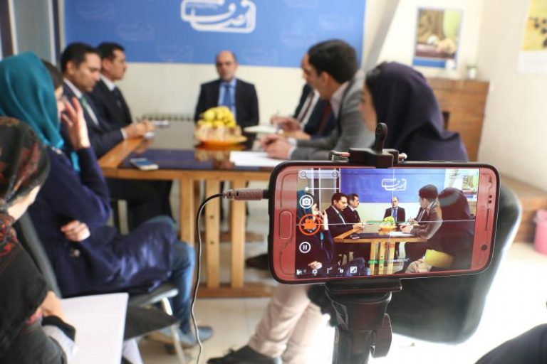 گزارش تصویری | بازدید سفیر افغانستان از انصاف نیوز