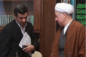 هاشمی و احمدی نژاد