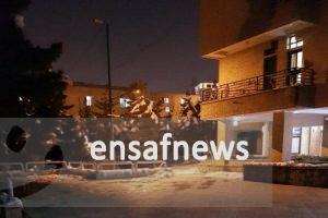 در برف و سرما دانشجویان غیر کاشانی خوابگاه دخترانه ی فیض آواره شدند!