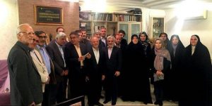دیدار چند نماینده مجلس با دختران میرحسین