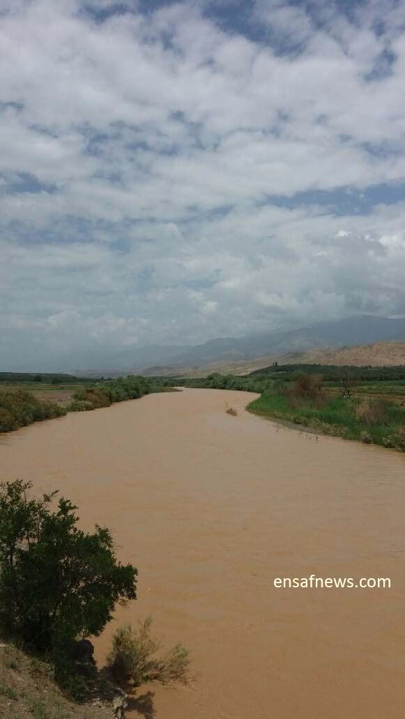 عکس | رودخانه‌ی قزل اوزن در اردیبهشت