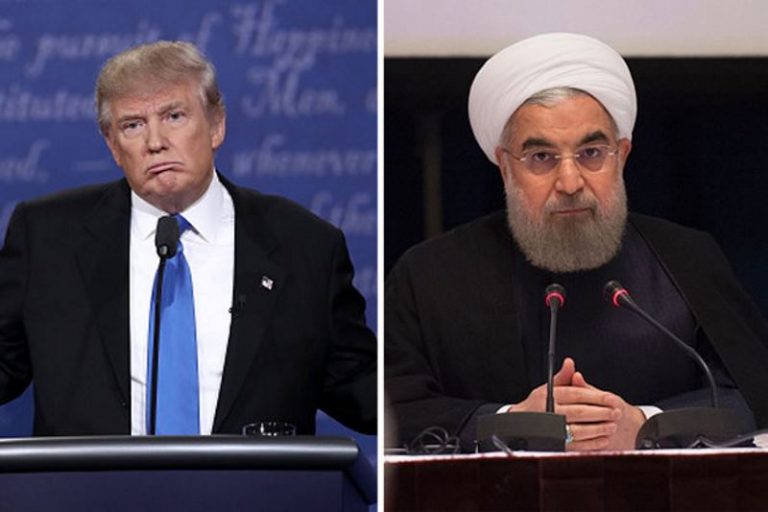حسن روحانی و دونالد ترامپ