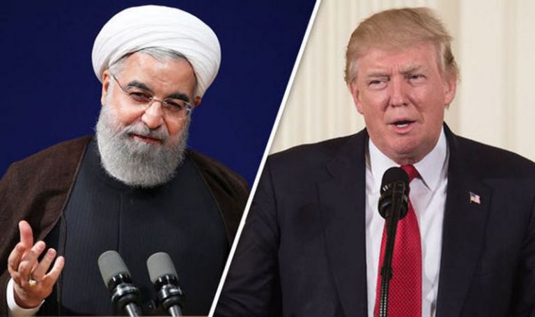 حسن روحانی و دونالد ترامپ