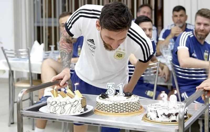 جشن تولد مسی در جمع آرژانتینی‌ها+عکس