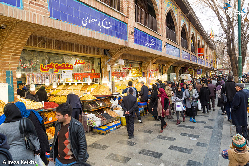 آرامش نسبی بازار تهران بعد از اعتراضات هدایت شده