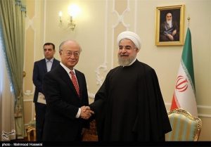 در نشست روحانی و آمانو چه گذشت؟