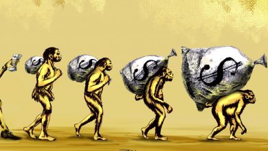 کارتون | سیر تکاملی مختلس! کاری از بنیامین آل علی