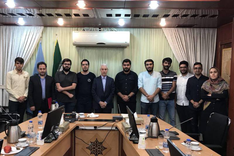 مواضع اعضای انجمن تهران در دیدار وزیر علوم