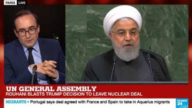 تحلیل شبکه فرانس24 از سخنان روحانی در نیویورک