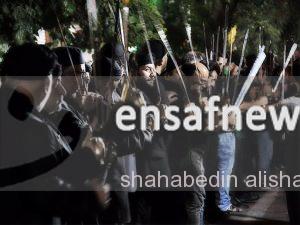 گزارش تصویری عزاداری محرم در تهران هیات آذربایجانیهای مقیم تهران