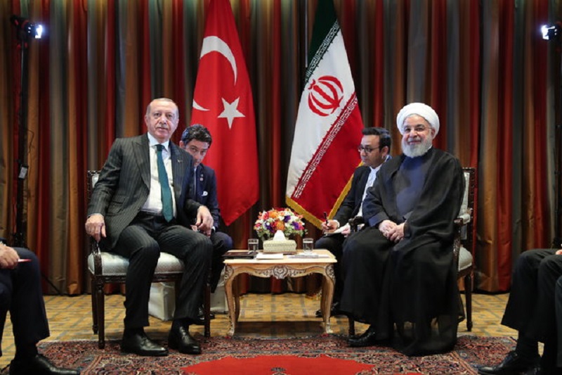 دیدار اردوغان و روحانی