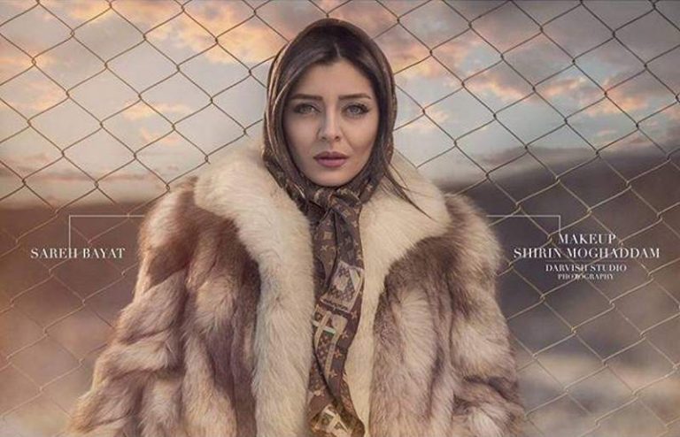پالتو پوست روباه ساره بیات دردسر شد