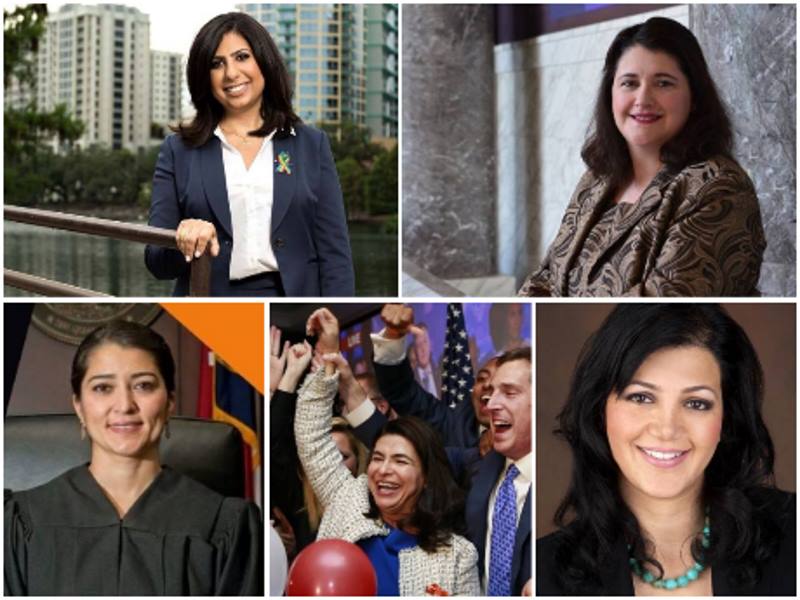 چهار زن ایرانی آمریکایی پیروز در برابر حزب ترامپ