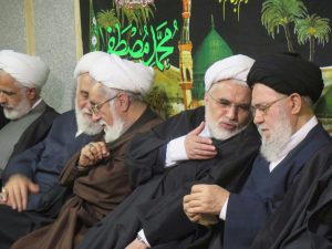 عکس | سومین شب مراسم عزاداری در منزل کرباسچی