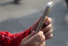 استفاده کودکان از موبایل