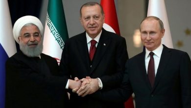 روحانی - اردوغان - پوتین