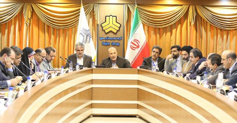 بازدید اعضای کمیسیون صنایع مجلس از سایپا