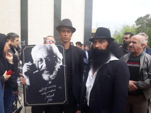گزارش تصویری تشییع جنازه جمشید مشایخی