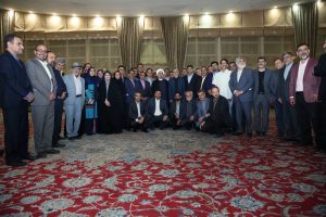 دیدار رییس جمهور روحانی با جمعی از روزنامه‌نگاران و اهالی رسانه
