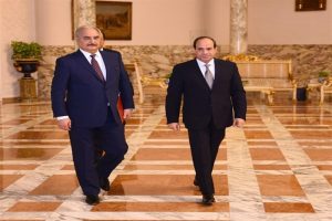 خلیفه حفتر - السیسی