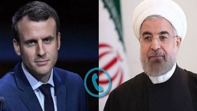 روحانی به مکرون: علاقه‌ای به تنش نداریم