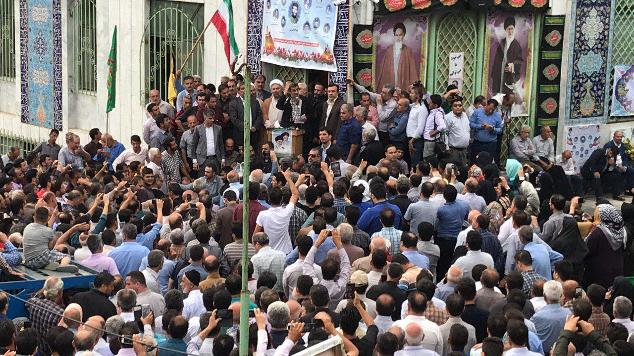 گزارش سخنرانی احمدی نژاد در رودسر