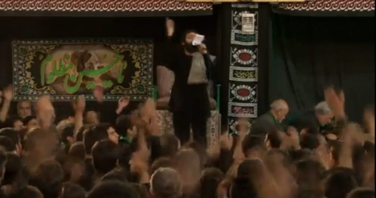 فیلم / نوحه علمدار علمدار در حسینیه کوچه بیوک سال ۹۳