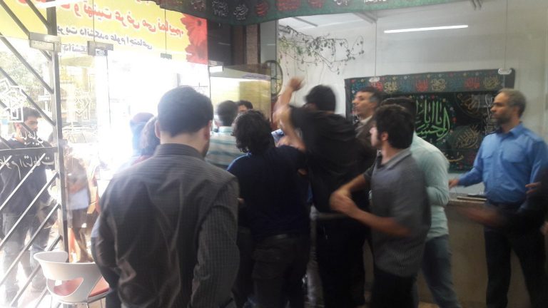 حمله به انجمن اسلامی آزاد اندیش دانشگاه علامه