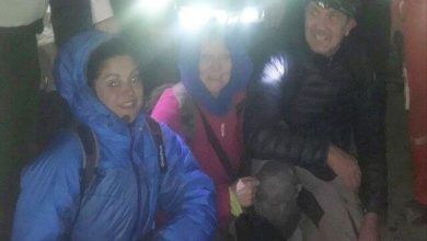 نجات سه گردشگر فرانسوی گرفتار در باتلاق بندر رحمانلو