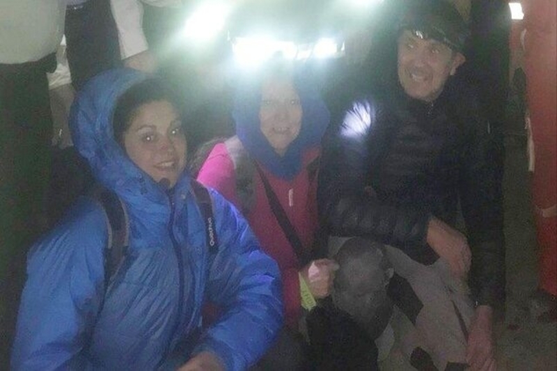 نجات سه گردشگر فرانسوی گرفتار در باتلاق بندر رحمانلو