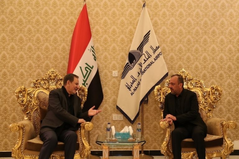 دیدار جهانگیری و استاندار نجف