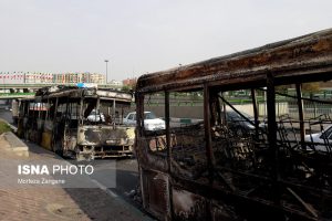 عکس | خسارات حوادث دو روز اخیر