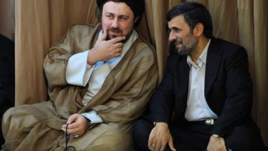احمدی نژاد و حسن خمینی دیدار کردند