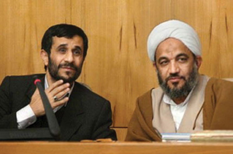 مرتضی آقاتهرانی و محمود احمدی نژاد