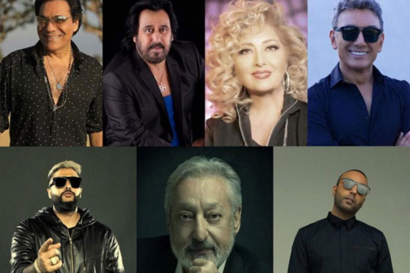 کنسرت خوانندگان ایرانی در عربستان